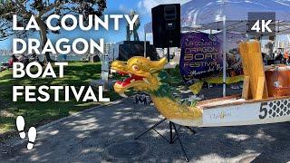 LA County Dragon Boat Festival | Marina Del Rey, CA [4K]