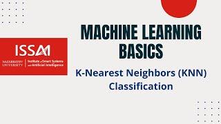 Machine Learning Basics: K-Nearest Neighbors (KNN) Classification