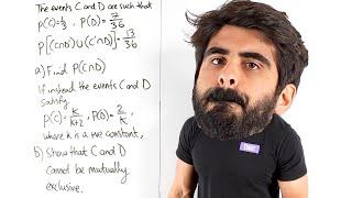 This One Trick Saved Me In This Probability Question | A Level Maths