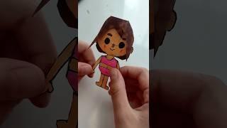 Toca Boca бумажная кукла #бумажныесюрпризы #токабока #тока #tocaboca #каксделатьтокабока #blindbox