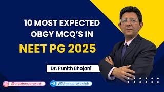 10 Most Expected OBGY MCQs in NEET PG 2025