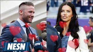 Julian Edelman, Adriana Lima: Newest Patriots Power Couple