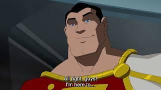 Captain Marvel travels between dimensions - Young Justice 1x19