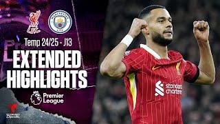 Liverpool vs. Man City | Highlights Premier League | Jornada 13 | Telemundo Deportes