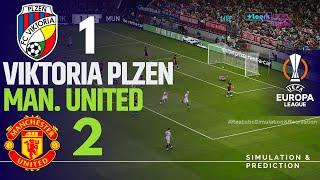 VIKTORIA PLZEN 1-2 MANCHESTER UNITED • Highlights • Europa League 24/25 | Simulation/Recreation