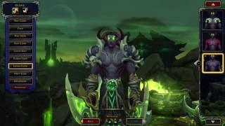 WoW Legion Beta Demon Hunter Character Customization