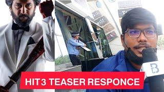 𝗛𝗜𝗧  𝗧𝗛𝗜𝗥𝗗 𝗖𝗔𝗦𝗘 Teaser Response | Nani | Sailesh Kolanu | Adivishesh | Wall Poster Cinema