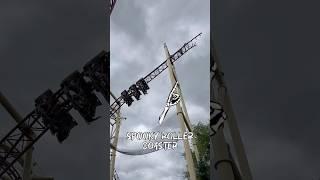 SPOOKY , MYSTERIOUS roller coaster  Mystic at Walibi Rhône Alpes #themepark #pov #rollercoaster