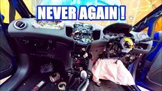 Dashboard swap in a fiesta st. ONO PART 7