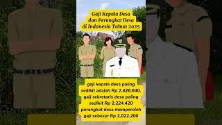 Gaji kepala desa