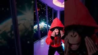 Quantum AI crazy monkey edition #monkey #quantumvision #kendricklamar #music #shorts #art#shortvideo