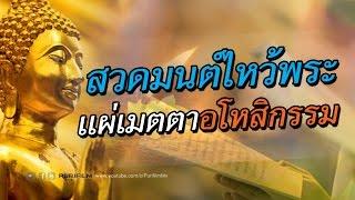 สวดมนต์ไหว้พระ แผ่เมตตา อโหสิกรรม และทำสมาธิ | PURIFILM channel