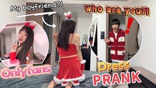 OMG!!! I Found My Boyfriend Live Streaming In A Sexy Short Skirt...  Cute Gay Couple Drag Prank