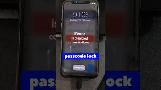 IPhone X passcode disabled bypass icloud with network ios 16 #bypassicloud #iphone