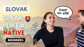 Easy conversations | Learn Slovak Online 