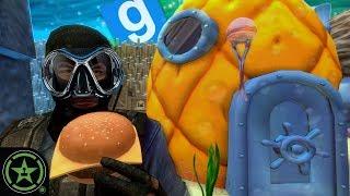 SECRETS OF BIKINI BOTTOM - Gmod Gune: TTT | Let's Play