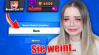 ich ändere HEIMLICH den Namen MEINER FREUNDIN zu den NAMEN meiner EX-FREUNDIN Prank!