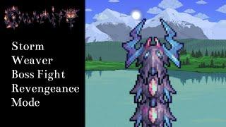 Terraria Calamity - Storm Weaver Boss Fight - Revengeance Mode