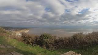 Virutal Pendine Sand Visit (Pembrokeshire, Wales, UK) on a sunny day - 360 4K HD video