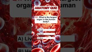 Can you get 6/6? #anatomy #science #quiz #quiztime #trivia