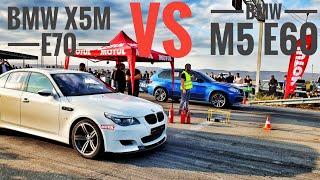 BMW X5M E70 vs M5 E60 ИНГУШЕТИЯ г. Сунжа