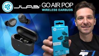 JLAB GO AIR POP True Wireless Earbuds Unboxing Setup Review