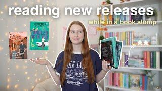 reading new releases to get out of a reading slump  *spoiler free*