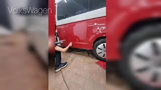 Volkswagen Caravelle. Оклейка винилом. Машина приобрела совершеннно другой вид