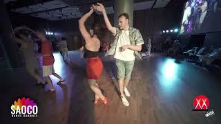 Andrey Berezovskiy and Yulia Podgorelkina Salsa Dancing at 3 FRONT Limited Edition, Sat 05.08.2023