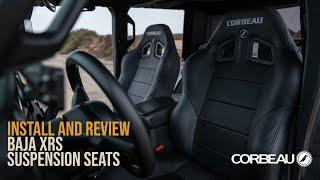 Jeep JL Corbeau Baja XRS Suspension Seats - Install & Review