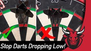 How to Hit More Big Scores (100+) In Darts  (How to Stop Darts Dropping Low)