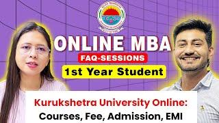 ONLINE MBA 1st year students Kurukshetra university | FAQ Sessions