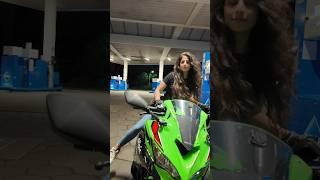 This motorcycle is ️ #kawasakimotorcycles #bikergirl #kawasakizx #bikerlady