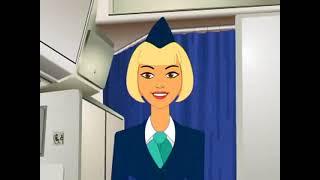 【In-Flight Safety Video】Aeroflot Ilyushin 96