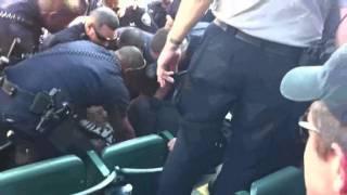 Raider fan gets tasered by Oakland PD