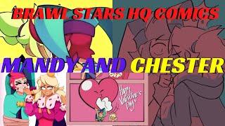 BRAWL STARS HQ COMICS   MANDY AND CHESTER   SHIP    BRAWLERS  SHIP    ANIMATION  MEMES compiled