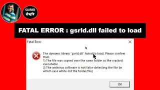 How To Fix gsrld dll Error In Max Payne 3