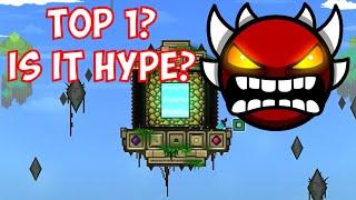 Is The UPCOMING TOP 1? actually HYPE? (DON) (Dead Of Night) - (Geometry Dash Modded Minecraft)