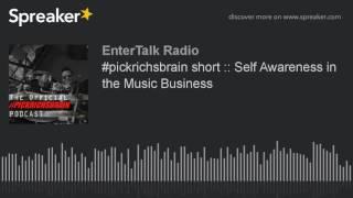 #pickrichsbrain short :: Self Awareness in the Music Business