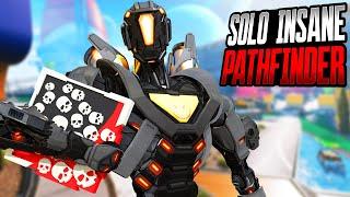 SOLO INSANE PATHFINDER 24 KILLS AND 5800 DAMAGE (Apex Legends Gameplay)