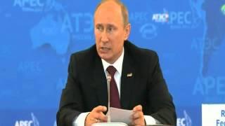 Russian President Vladimir Putin remarks at Day Two of the APEC Economic Leaders' Meeting 2012