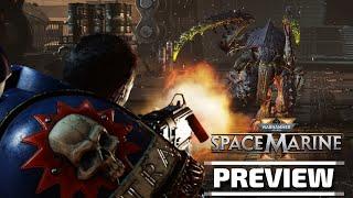 Warhammer 40K: Space Marine 2 Preview - [GamingTrend]