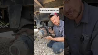 Cam’ed over brakes! #dieselmechanic #brakeadjustment #peterbilt #mechanic #379peterbilt #trucking