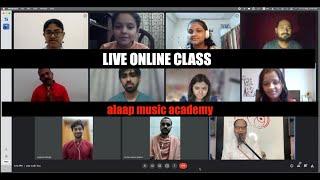 Live Online Music Class | Pt. Kuldeep Sagar | For Beginners | Alaap Music Academy Chennai |