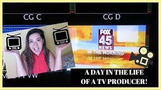 A DAY IN THE LIFE OF A TV PRODUCER!