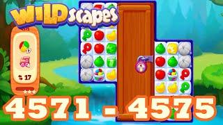 Wildscapes Level 4571 - 4575 HD Walkthrough 3 match puzzle | android | 4572 | 4573 | 4574 | IOS