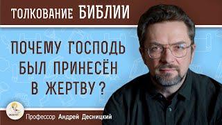 Почему Господь был принесён в жертву ?  Профессор Андрей Сергеевич Десницкий