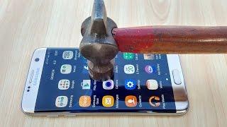 Samsung Galaxy S7 Edge Screen Scratch Test Gorilla Glass 4