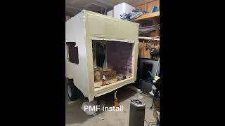 Building foam mini camper. 2 weeks and $1300. Budget build on Harbor Freight trailer.