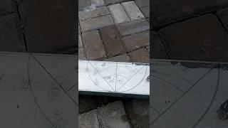 smart idea, to know the degree angle. #welders #welding #metalworking #fabrications